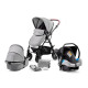 Універсальна коляска 3 в 1 Kinderkraft Moov Gray KKWMOOVGRY00NC