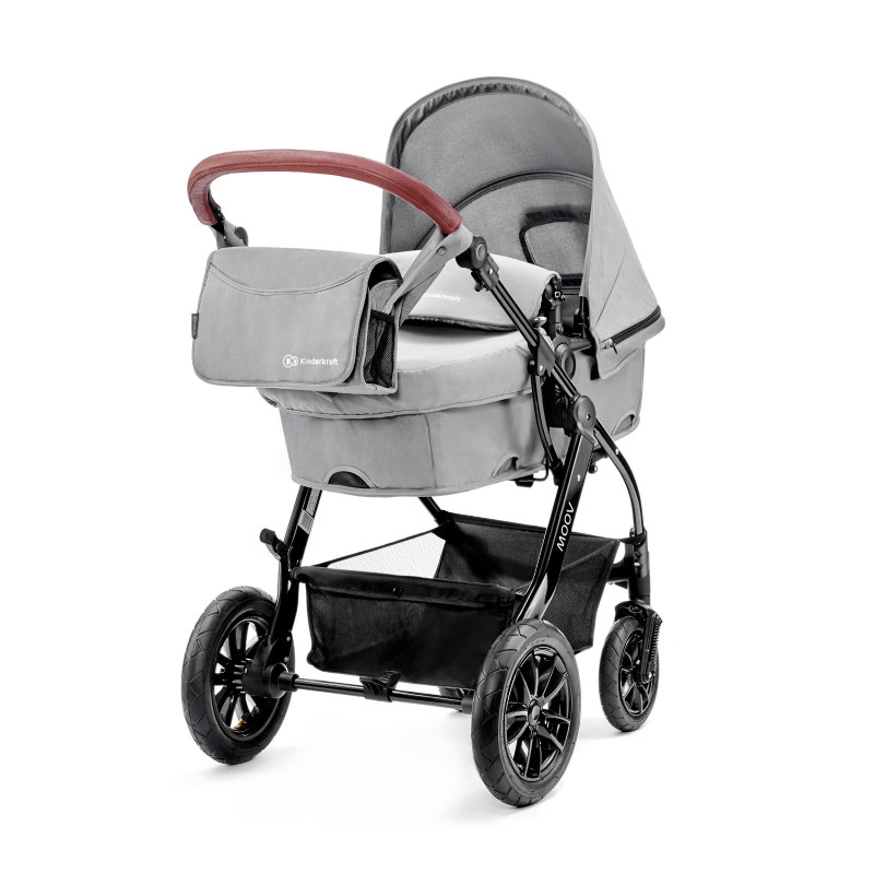 Універсальна коляска 3 в 1 Kinderkraft Moov Gray KKWMOOVGRY00NC