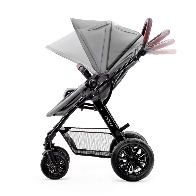 Універсальна коляска 3 в 1 Kinderkraft Moov Gray KKWMOOVGRY00NC