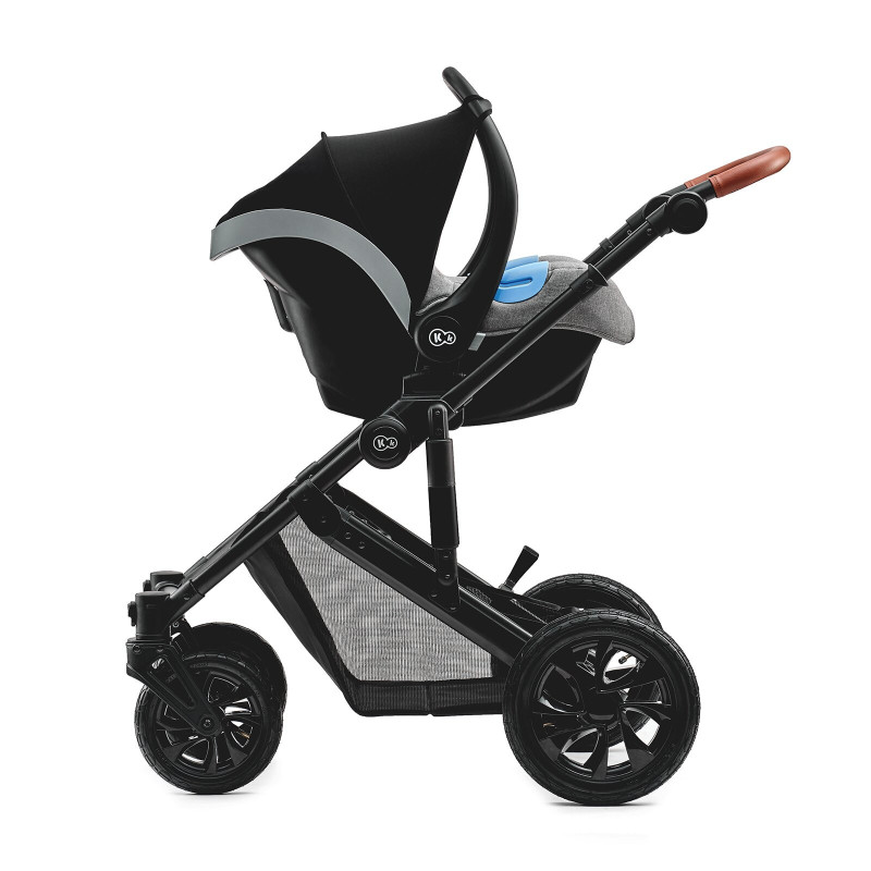 Універсальна коляска 3 в 1 Kinderkraft Prime Gray KKWPRIMGRY0300