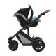 Універсальна коляска 3 в 1 Kinderkraft Prime Gray KKWPRIMGRY0300