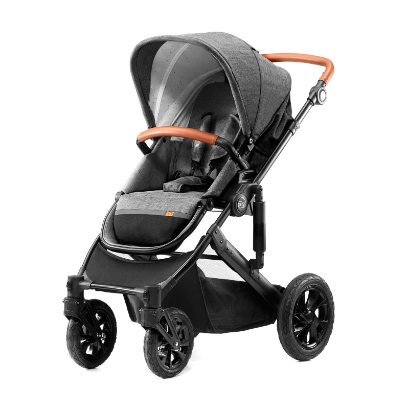 Універсальна коляска 3 в 1 Kinderkraft Prime Gray KKWPRIMGRY0300