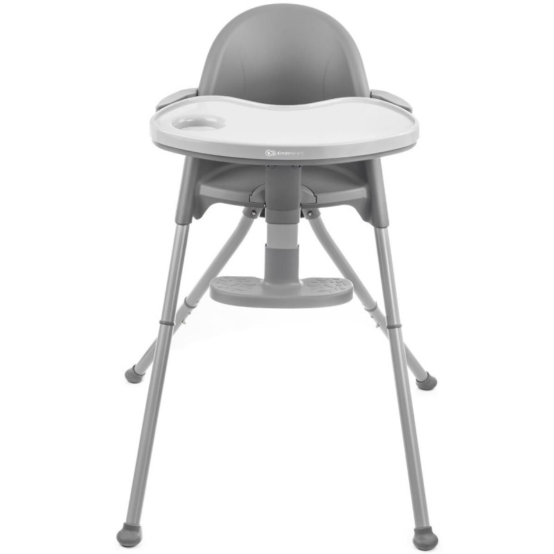 Стільчик для годування 2 в 1 Kinderkraft Pini Gray KKKPINIGRY0000