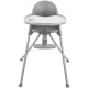 Стільчик для годування 2 в 1 Kinderkraft Pini Gray KKKPINIGRY0000