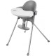 Стільчик для годування 2 в 1 Kinderkraft Pini Gray KKKPINIGRY0000