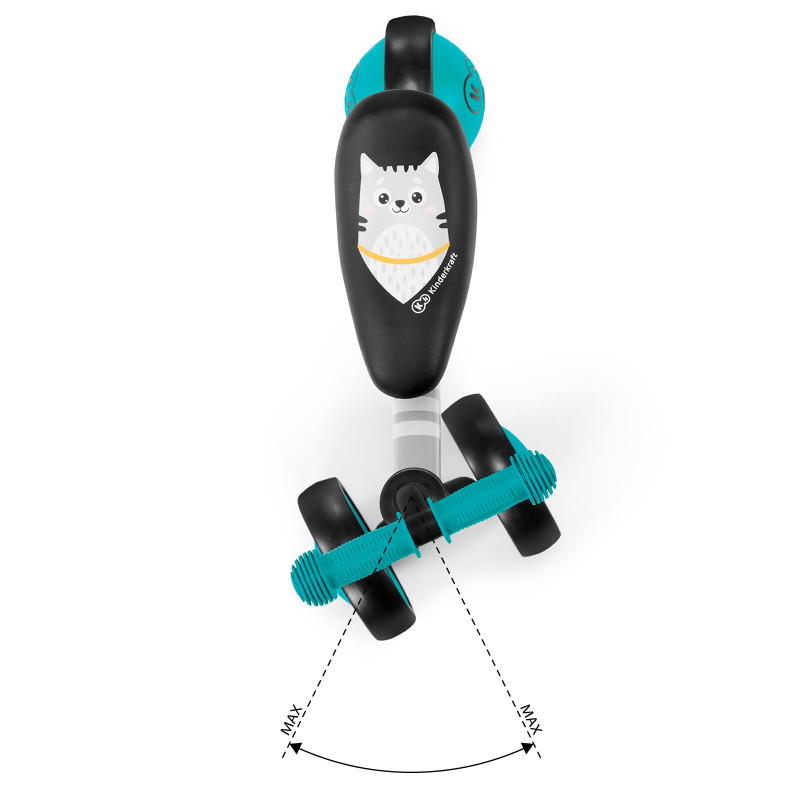 Каталка-біговел Kinderkraft Cutie Turquoise KKRCUTITRQ0000