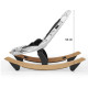Шезлонг-гойдалка Kinderkraft Finio Black/White KKBFINOBLK0000