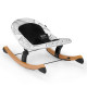 Шезлонг-гойдалка Kinderkraft Finio Black/White KKBFINOBLK0000