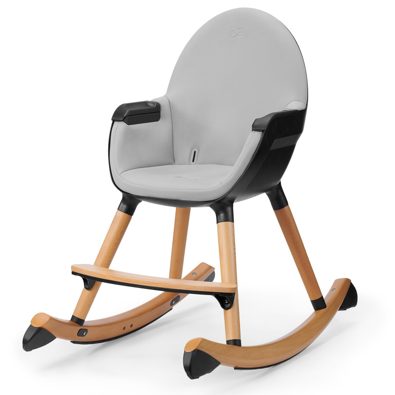 Шезлонг-гойдалка Kinderkraft Finio Black/White KKBFINOBLK0000