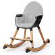 Шезлонг-гойдалка Kinderkraft Finio Black/White KKBFINOBLK0000