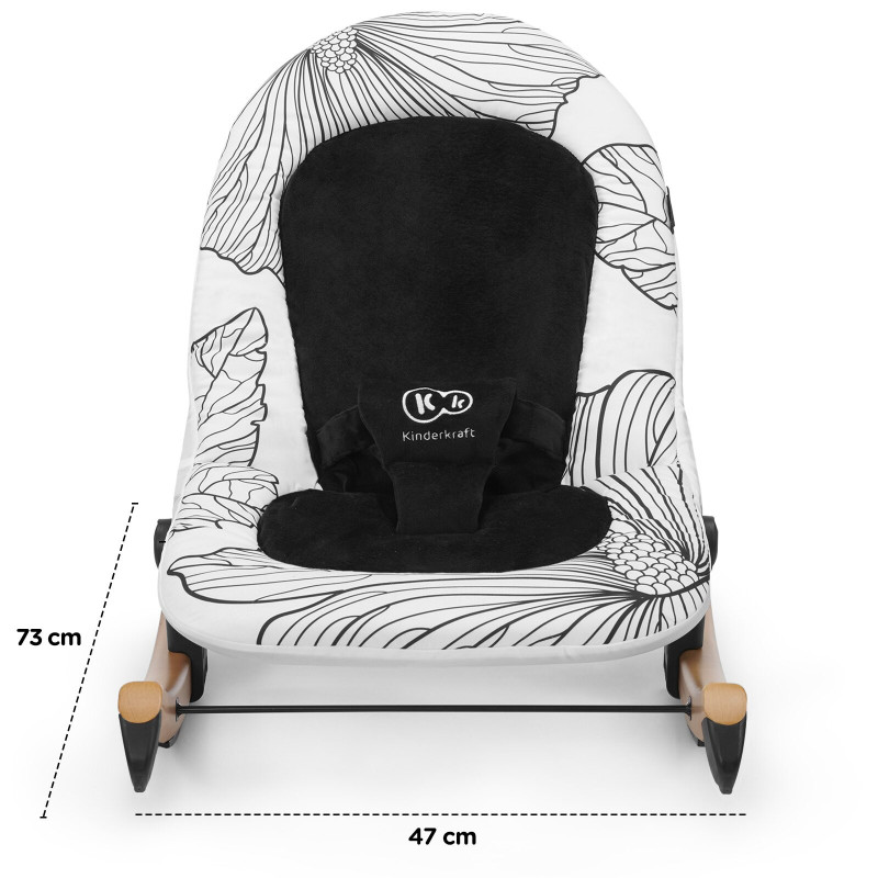 Шезлонг-гойдалка Kinderkraft Finio White KKBFINOWHT0000