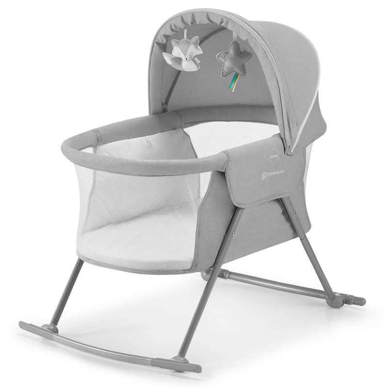 Ліжечко-колиска 3 в 1 Kinderkraft Lovi Grey KKLLOVIGRY0000
