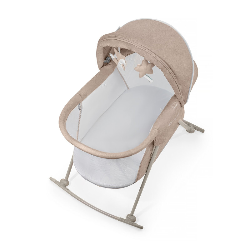 Ліжечко-колиска 3 в 1 Kinderkraft Lovi Beige KKLLOVIBEG0000