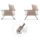 Ліжечко-колиска 3 в 1 Kinderkraft Lovi Beige KKLLOVIBEG0000