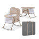 Ліжечко-колиска 3 в 1 Kinderkraft Lovi Beige KKLLOVIBEG0000