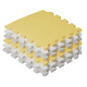 Килимок-пазл Kinderkraft Luno Yellow, 30 элементов KKMLUNOYEL0000