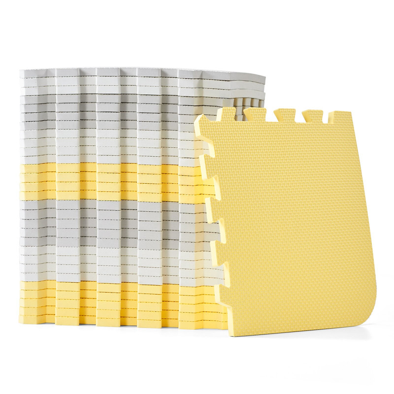 Килимок-пазл Kinderkraft Luno Yellow, 30 элементов KKMLUNOYEL0000