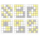 Килимок-пазл Kinderkraft Luno Yellow, 30 элементов KKMLUNOYEL0000