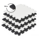 Килимок-пазл Kinderkraft Luno Black, 30 элементов KKMLUNOBLK0000