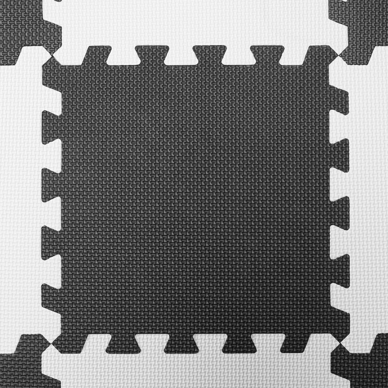 Килимок-пазл Kinderkraft Luno Black, 30 элементов KKMLUNOBLK0000