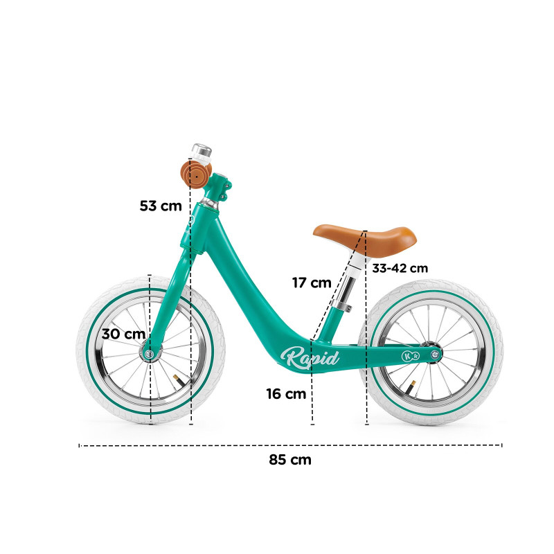 Біговел Kinderkraft Rapid Midnight Green KKRRAPIGRE0000