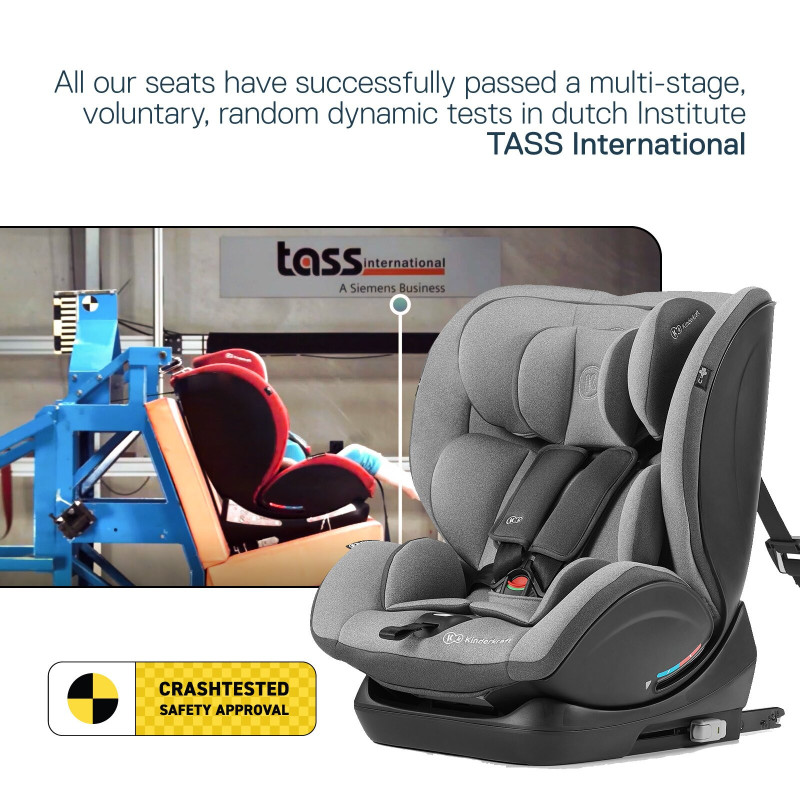 Автокрісло Kinderkraft Myway Isofix Gray KKFMWAYGRY0000