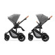 Універсальна коляска 2 в 1 Kinderkraft Prime Gray + MommyBag KKWPRIMGRMB200