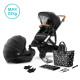 Універсальна коляска 2 в 1 Kinderkraft Prime Black + MommyBag KKWPRIMBKMB200