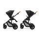 Універсальна коляска 2 в 1 Kinderkraft Prime Black + MommyBag KKWPRIMBKMB200