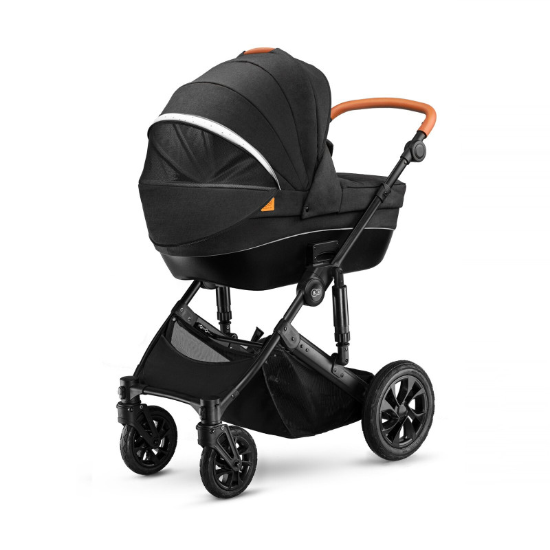 Універсальна коляска 2 в 1 Kinderkraft Prime Black + MommyBag KKWPRIMBKMB200