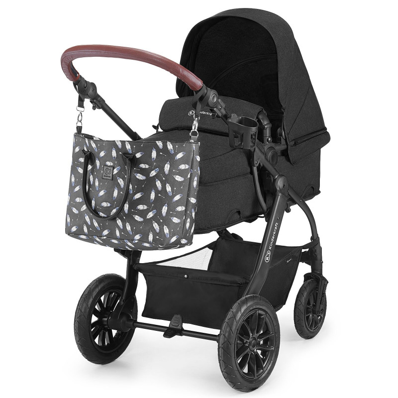 Універсальна коляска 3 в 1 Kinderkraft Xmoov Black KKWXMOVBLK3000