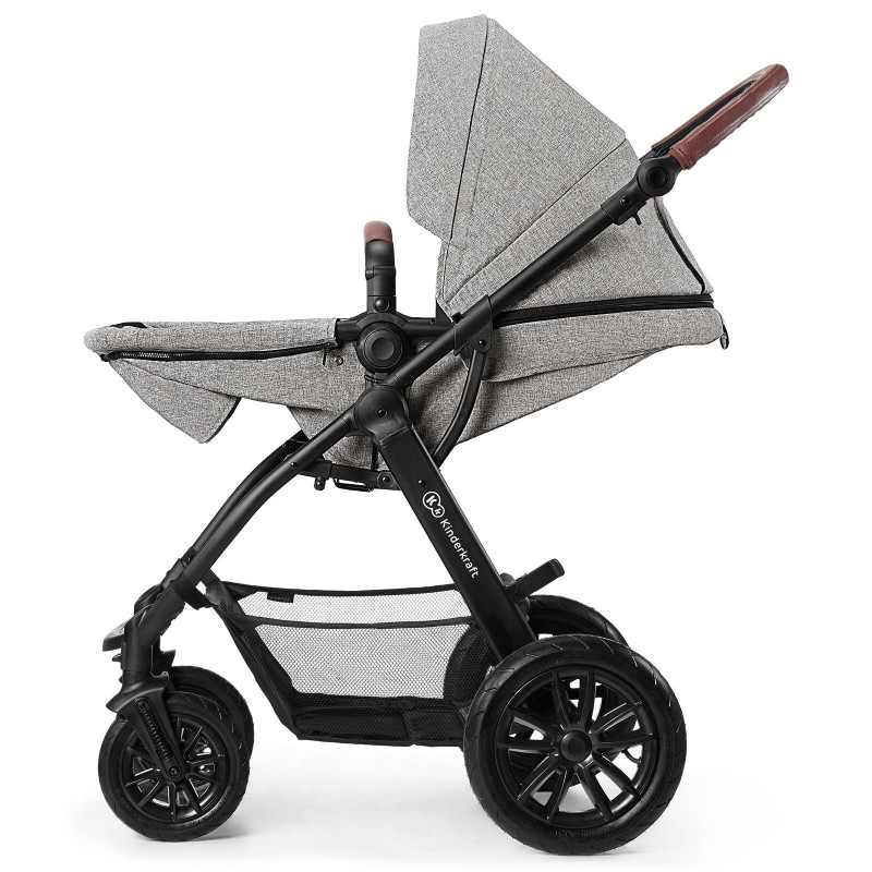 Універсальна коляска 3 в 1 Kinderkraft Xmoov Gray KKWXMOVGRY3000