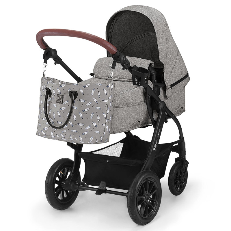 Універсальна коляска 3 в 1 Kinderkraft Xmoov Gray KKWXMOVGRY3000