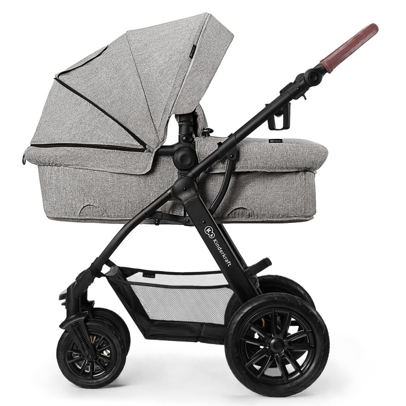 Універсальна коляска 3 в 1 Kinderkraft Xmoov Gray KKWXMOVGRY3000