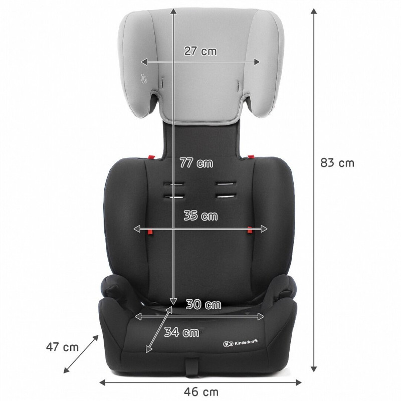 Автокрісло Kinderkraft Concept Black/Gray KKFCONCBLGR000