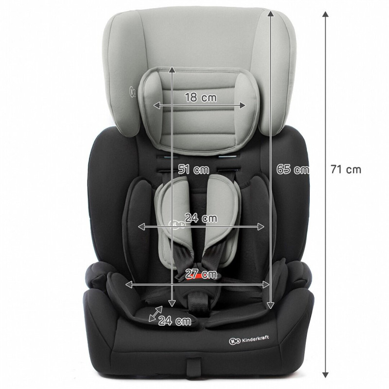 Автокрісло Kinderkraft Concept Black/Gray KKFCONCBLGR000