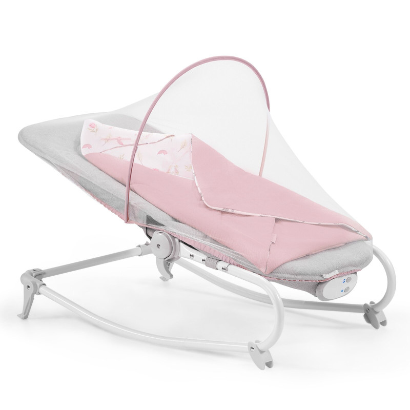 Шезлонг-гойдалка Kinderkraft Felio 2020 Peony Rose KKBFELOPNK000N
