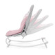 Шезлонг-гойдалка Kinderkraft Felio 2020 Peony Rose KKBFELOPNK000N