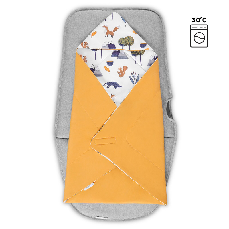 Шезлонг-гойдалка Kinderkraft Felio 2020 Forest Yellow KKBFELOYEL000N