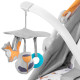 Шезлонг-гойдалка 5 в 1 Kinderkraft Unimo 2020 Stone Grey KKBUNIOGRY000N