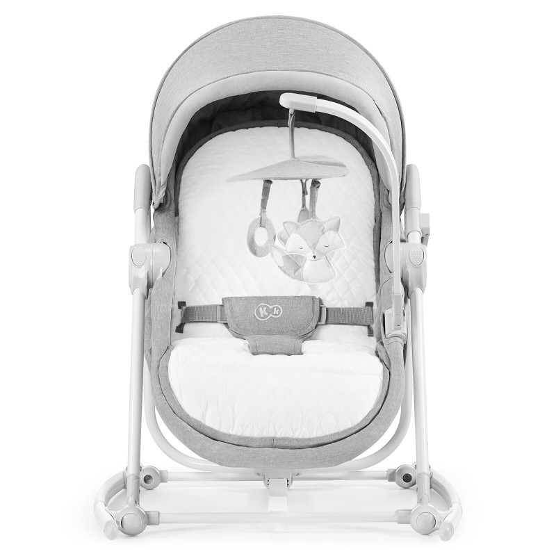 Шезлонг-гойдалка 5 в 1 Kinderkraft Unimo 2020 Stone Grey KKBUNIOGRY000N