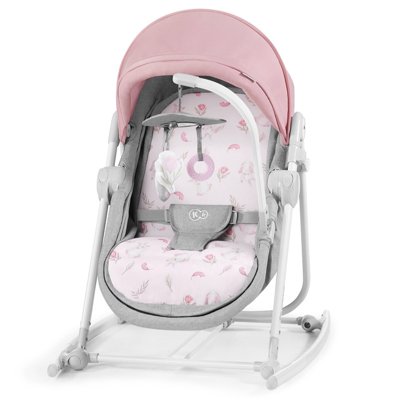 Шезлонг-гойдалка 5 в 1 Kinderkraft Unimo 2020 Peony Rose KKBUNIOPNK000N