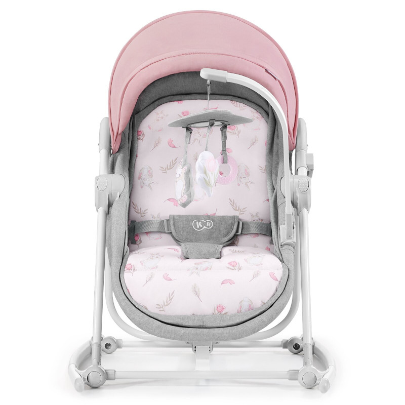 Шезлонг-гойдалка 5 в 1 Kinderkraft Unimo 2020 Peony Rose KKBUNIOPNK000N