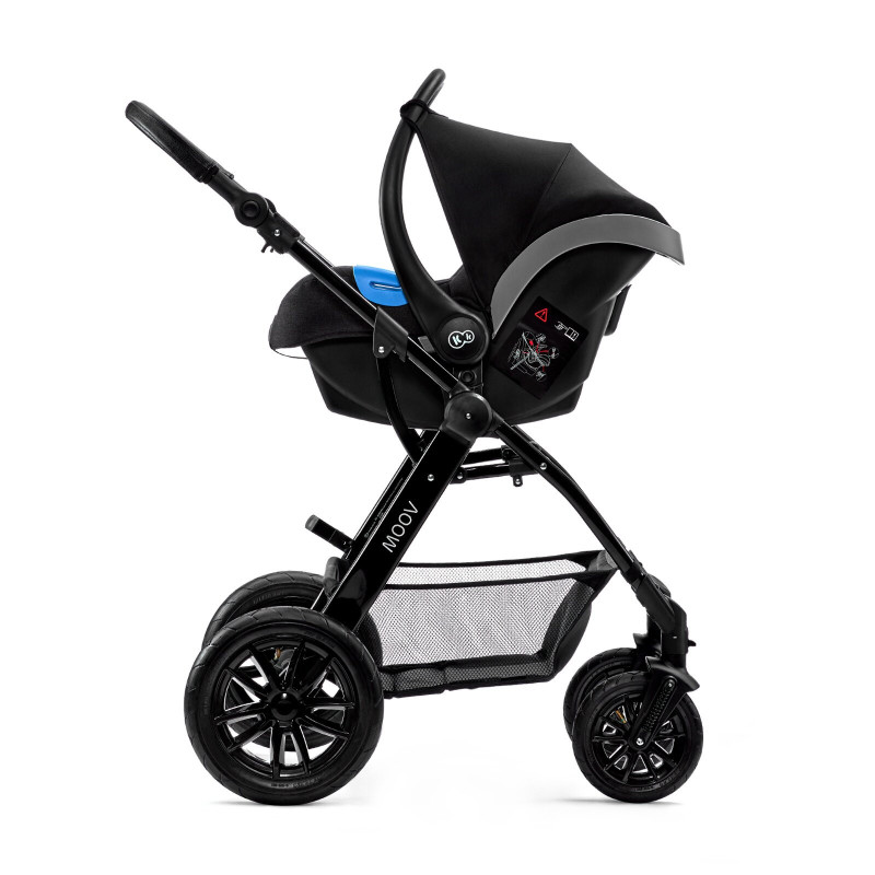 Універсальна коляска 3 в 1 Kinderkraft Moov Black KKWMOOVBLK00NC