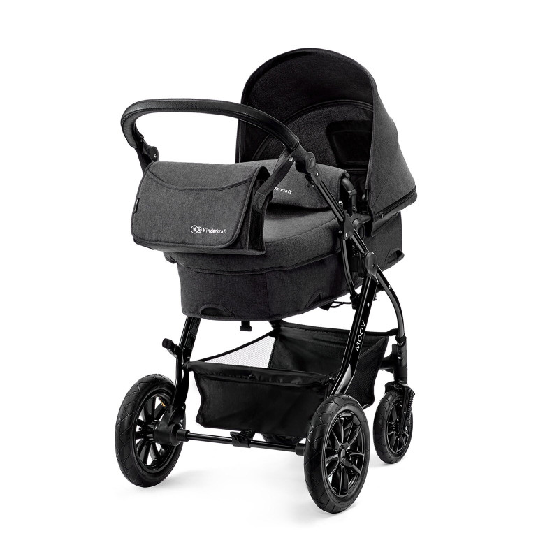 Універсальна коляска 3 в 1 Kinderkraft Moov Black KKWMOOVBLK00NC