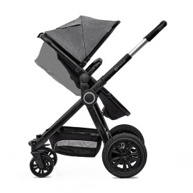 Універсальна коляска 3 в 1 Kinderkraft Veo Black/Gray KKWVEOBLGR3000