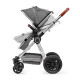 Універсальна коляска 3 в 1 Kinderkraft Veo Gray KKWVEOGRY30000