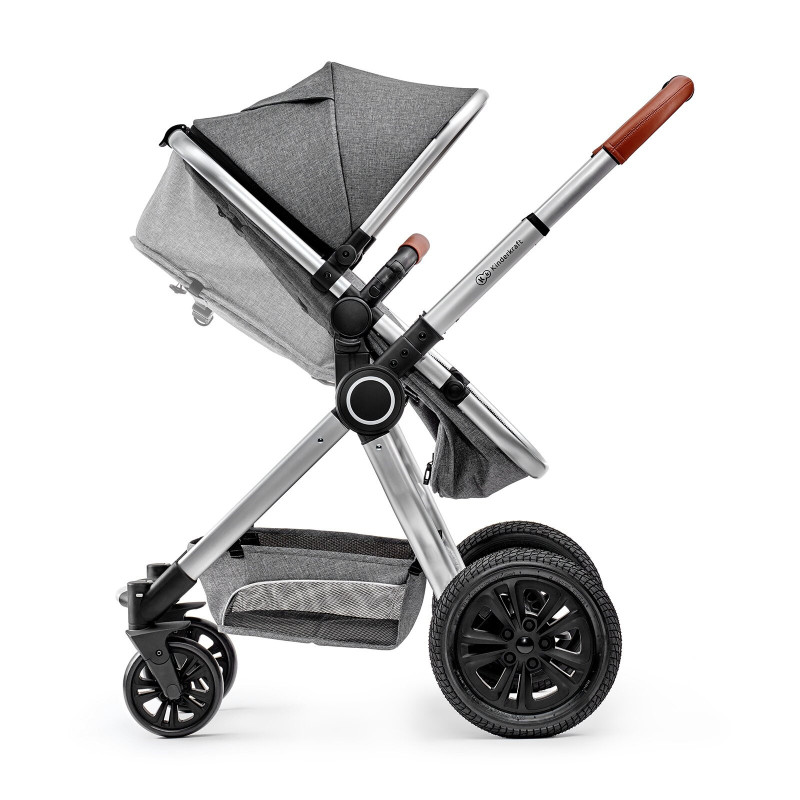 Універсальна коляска 3 в 1 Kinderkraft Veo Gray KKWVEOGRY30000