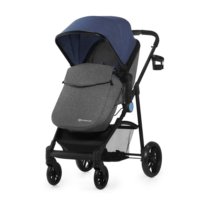 Універсальна коляска 3 в 1 Kinderkraft Juli Denim KKWJULIDEN3000