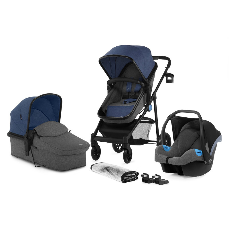 Універсальна коляска 3 в 1 Kinderkraft Juli Denim KKWJULIDEN3000